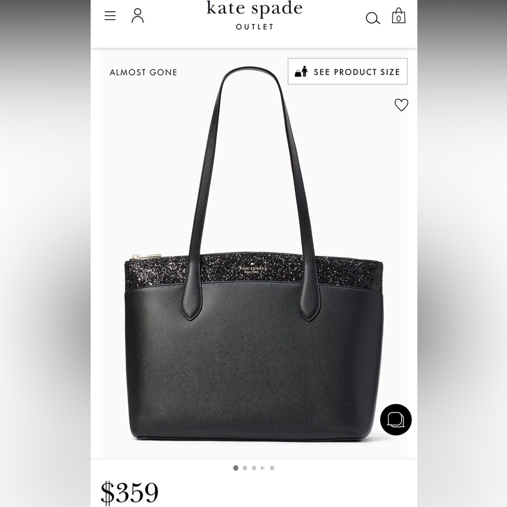 Kate Spade Glitter Tote